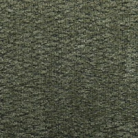 HOMCOM Sofá 3 plazas con puf reversible, sofá en L modular de chenilla 251 cm moderno, asiento amplio, verde(m-7)