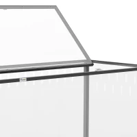 PawHut Cage pour Hamster Habitat Rongeurs Transparent de Vue Panoramique 360° Anti-Mordillage 105x51x51cm Noir(m-15)