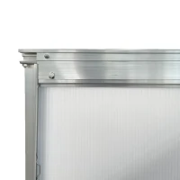 Outsunny 190 x 190cm Walk-In Polycarbonate Greenhouse(m-13)