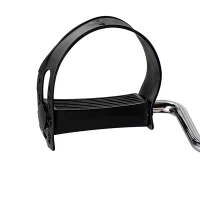 HOMCOM Pédalier d'appartement mini vélo d'appartement résistance ajustable écran LCD 33-43 x 40 x 24,5-34,5 cm en acier noir(m-12)