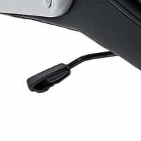 HOMCOM Scaun de Birou Ergonomic Rotativ din Piele PU, Funcție Legănare, Înălțime Reglabilă, Capacitate 120kg, Negru(m-10)