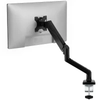 HOMCOM Monitor  Stand up to 32" Height Adjustable Monitor Riser with Tilt & Swivel(m-15)