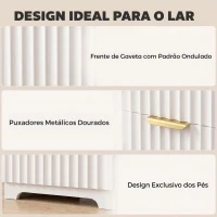 HOMCOM Arquivador Vertical com 3 Gavetas e Barras Ajustáveis para Pastas A4, Móvel de Escritório 39,5 x 40 x 103 cm, Branco(m-7)