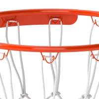 SPORTNOW Arceau de Basket Mural avec Filet Résistant aux Intempéries Robuste pour Intérieur et Extérieur 50 x 62 x 12 cm Rouge(m-13)