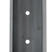 Outsunny 58L Garden Raised Bed Planter Grow Containers for Outdoor Patio Plant Flower Vegetable Pot Fir Wood, 100 x 36.5 x 36 cm, Grey(m-10)