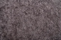 Sitzsack-Sofa mit Armlehnen, zerkleinerter Schaumstofffüllung und Kunstfell, 95x95x79 cm, Dunkelgrau(m-15)