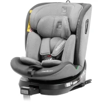 Siege auto - BABYAUTO - AITANA GREY ANTHRACITE - De la naissance a 12 ans - 0-36 kg - I-Size - ISOFIX - Pivotant 360° - ECE R129(m-1)