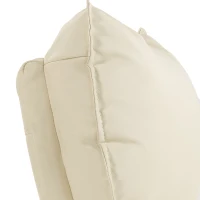 HOMCOM Poltrona Relax Elétrica Giratória Massageadora e Aquecedora Poltrona Reclinável em PU Altura Ajustável Duplo Motor Creme(m-8)