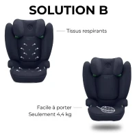 Siege auto Cbx by Cybex Solution B i-Fix 3 a 12 ans - 15 a 50 kg - 100 a 150 cm - Bleu(m-4)