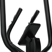 SPORTNOW Bicicleta elíptica de interior, resistencia ajustable a 16 niveles, Bluetooth, compatible con aplicaciones(m-6)