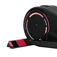 SPORTNOW Bicicleta elíptica de interior, resistencia ajustable a 16 niveles, Bluetooth, compatible con aplicaciones(m-7)