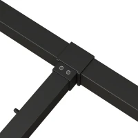 HOMCOM Carretilla Plegable 2 en 1 Extensible 220KG Plegado Plano Carro Plataforma Acero Mango Ajustable Ruedas 360° 112x41x92cm Negro(m-9)
