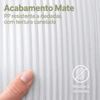 HOMCOM Caixote do Lixo Automático 10 L para Cozinha com Sensor Infravermelho, Fecho Suave e Anti-impressões, Branco(m-6)