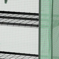 Outsunny Three-Tier Mini Greenhouse - Green(m-12)