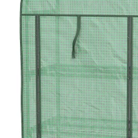 Outsunny Three-Tier Mini Greenhouse - Green(m-11)
