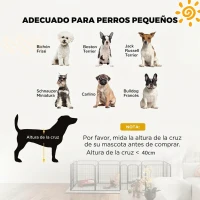 PawHut Parque para Perros de 12 Paneles de 60 cm de Altura con Puertas para Interior y Exterior Negro(m-7)