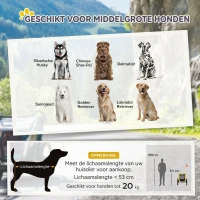PawHut hondenaanhanger, vouwfietsaanhanger, hondenaanhanger, geel(m-4)