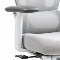 HOMCOM Fauteuil de bureau fauteuil de bureau, hauteur réglable, dossier inclinable, appui-tête rotatif, 71x70x129cm, noir(m-14)