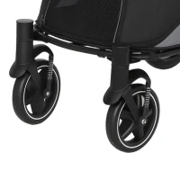PawHut Hondenbuggy, Opvouwbaar, 1 Opbergmand, 112 cm x 65 cm x 100 cm, Grijs(m-10)