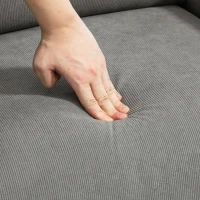 HOMCOM tv-stoel opstahulp stoel met massagefunctie verwarming donkergrijs(m-8)