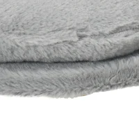 PawHut hondenbed, hondensofa met kussen, verhoogd huisdierbed, kattenbed, grijs(m-10)