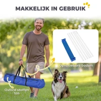 PawHut honden slalompalen(m-5)