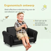 HOMCOM Kinderbank kinderstoel kindertafel met stoel kindermeubel kinderkamer(m-4)