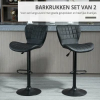HOMCOM aanrechtkruk 47 cm x 56 cm x 89-109 cm(m-4)