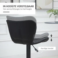 HOMCOM aanrechtkruk 47 cm x 56 cm x 89-109 cm(m-5)