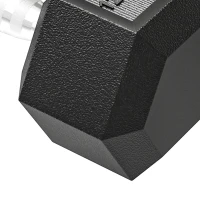 HOMCOM Ensemble d'Haltères Courtes Total 2 x 12,5 kg, Haltères Musculation Fitness pour Homme et Femme, Noir(m-11)
