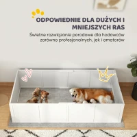 Wybieg dla psów i szczeniąt, duży i mały, bezpieczny(m-7)