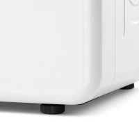 HOMCOM Secadora de Evacuación 3 kg 1000W con Pantalla Táctil Control de Tiempo y Temperatura Función Antiarrugas Blanco(m-13)