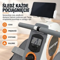 Rower magnetyczny do domu, 16 poziomów oporu, kompaktowy(m-6)