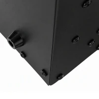 HOMCOM Lareira Elétrica Ultrafina 900/1800 W Encastrável/Mural/De Pé, 12 Cores de Chama 3D, Comando à Distância, até 35 m², Preta(m-9)
