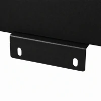 HOMCOM 127 cm Camino Elettrico da Incasso/Parete/Terra Ultrasottile 8.3 cm con Telecomando, 900/1800W, Timer, 35㎡ Nero(m-13)