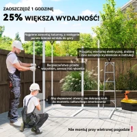 Outsunny 6 x 6ft Garden Shed, Plastic Shed with Floor, Window, Lockable Doors and Vents, Resin Tool Shed for Outdoor Patio, Grey(m-4)