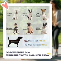 Wózek dla psa i kota 2w1, składany, do 10 kg(m-4)