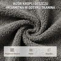 HOMCOM Obrotowy fotel z podnóżkiem, regulowany fotel akcentowy z regulowanym zagłówkiem, funkcja bujania, Szary(m-6)