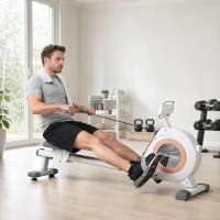 Rower magnetyczny do domu, 16 poziomów oporu, kompaktowy(m-2)