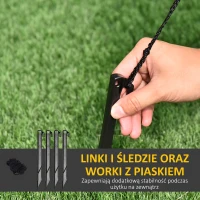 115 cm dmuchany duch z dyni z ruchomym kotem i LED(m-7)