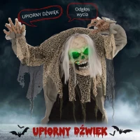 160 cm Szkielet Halloween z LED, dźwięk, dekoracja(m-4)
