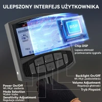Wykrywacz metali dla dorosłych, 5 trybów, przenośny, alarm(m-5)