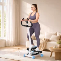 Stepper fitnessowy z LCD, do 100 kg, 55 x 44 x 108 cm(m-10)
