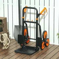 DURHAND Wózek transportowy na schody, składany, stalowa rama, max. 120 kg(m-7)