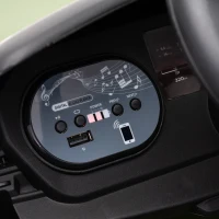 AIYAPLAY Macchina Elettrica per Bambini 12V Audi A5L con Telecomando, Batteria al Litio, 2 Motori, Telecomando, Verde(m-13)