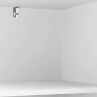 HOMCOM Colonna Bagno Slim con Cesto Portabiancheria Ribaltabile, 40x40x170 cm, Bianco(m-13)