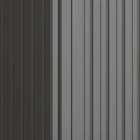 Outsunny Portalegna da Esterno con Armadietto Porta Attrezzi, 0.77 m², 150x66x162 cm, in Acciaio Zincato, Grigio Scuro(m-12)