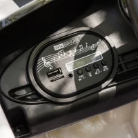 AIYAPLAY Macchina Elettrica per Bambini 12V Fiat 500, Batteria al Litio, 2 Motori, Telecomando, 3-6 Anni, Crema(m-10)