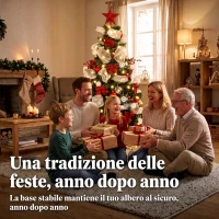 HOMCOM Albero Natale Folto 180cm con 200 Luci LED, Telecomando, 8 Modalità, 800 Rami, Palline, Nastri, Fiocchi(m-9)