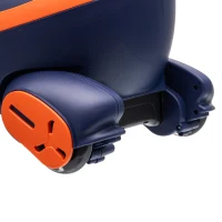 AIYAPLAY Auto Elettrica 12V per Bambini con Batteria al Litio, Luci RGB e Ruote Luminose, Arancione(m-6)